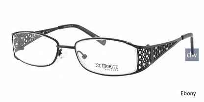 Ebony ST. Moritz ICE 218 Eyeglasses.