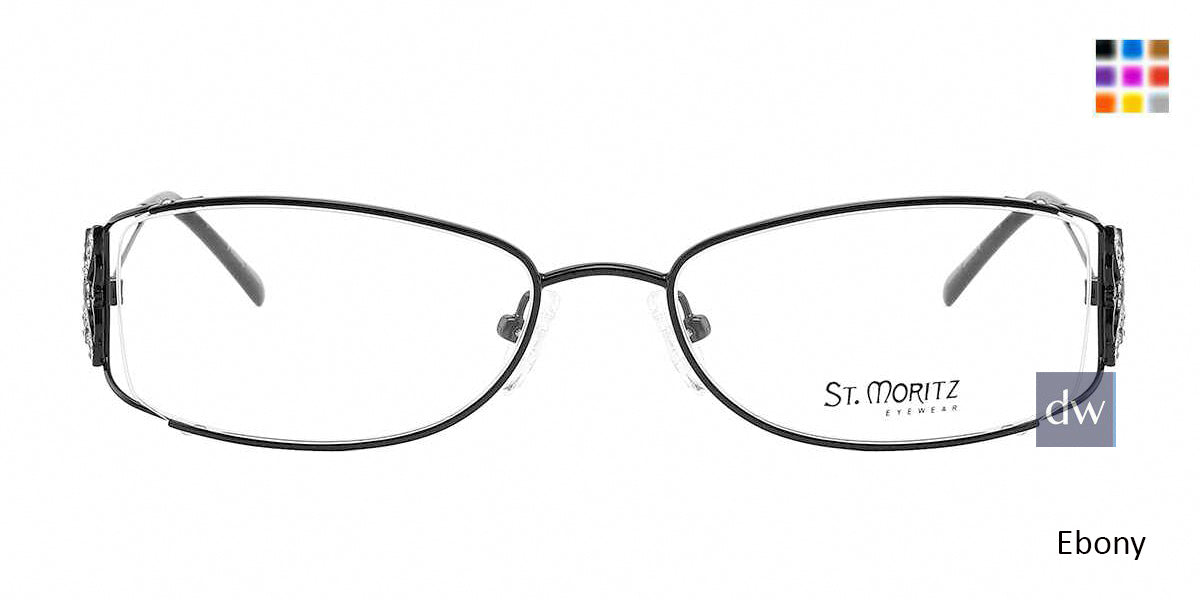 Ebony ST. Moritz ICE 220 Eyeglasses.