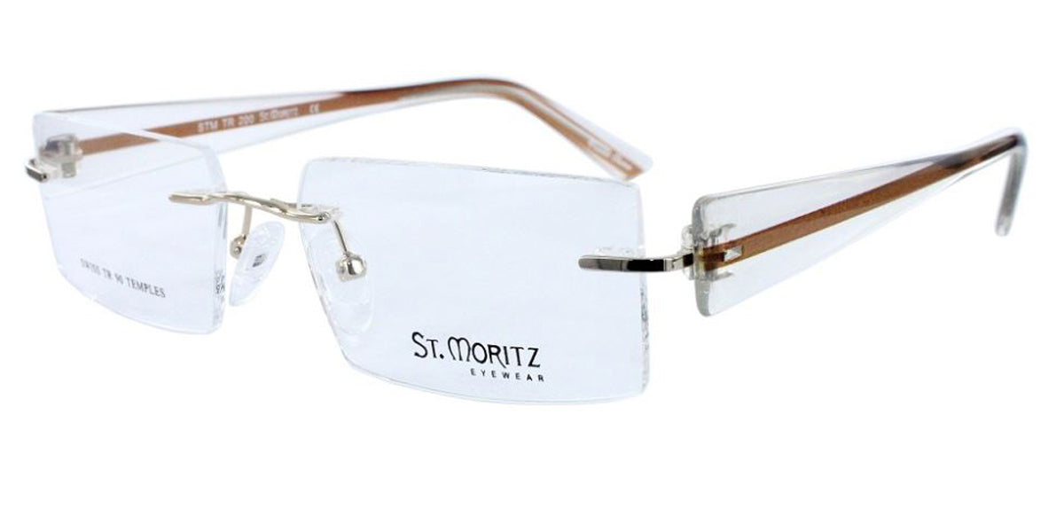 Black ST. Moritz STM TR 200 Eyeglasses