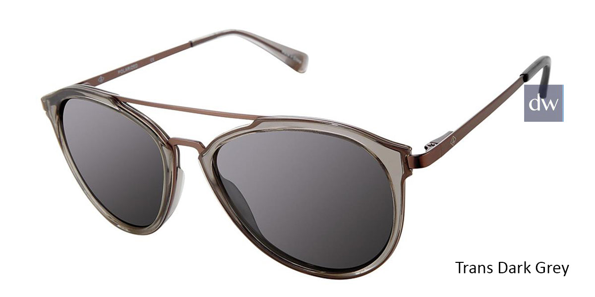 Trans Dark Grey Sperry STRIPER Polarized Sunglasses.