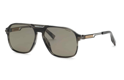 STRIPPED GREY BLACK          Chopard SCH347 Sunglasses