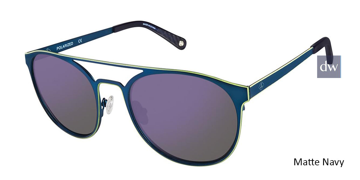 Matte Navy Sperry STRIPER Polarized Sunglasses.