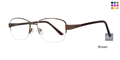 Brown Affordable Design Sadie Eyeglasses