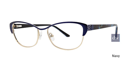 Navy Xoxo Sanibel Eyeglasses.
