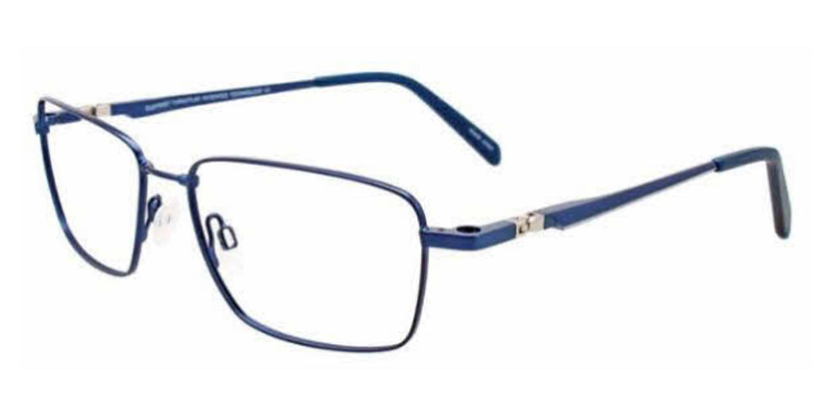 Satin Dark Blue Clip & Twist CT257 Eyeglasses.