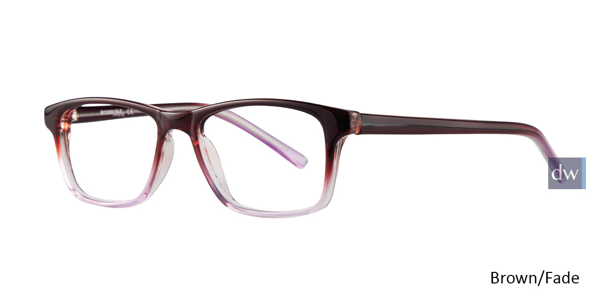 Brown Fade Affordable Designs Scout Eyeglasses.