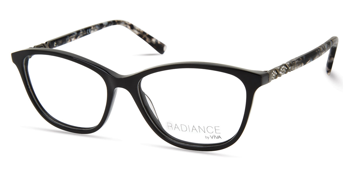 Shiny Black Viva VV8015 Eyeglasses