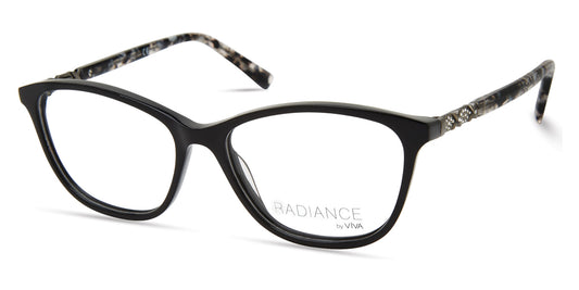 Shiny Black Viva VV8015 Eyeglasses