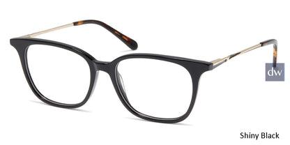 Shiny Black Viva VV4522 Eyeglasses