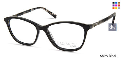Shiny Black Viva VV8015 Eyeglasses