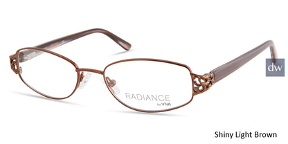 Shiny Light Brown Viva VV8000 Eyeglasses