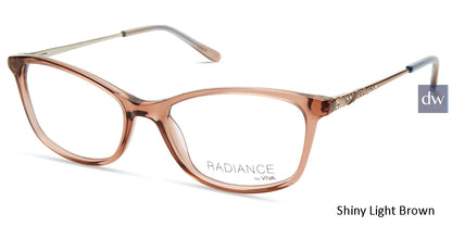 Shiny Light Brown Viva VV8010 Eyeglasses