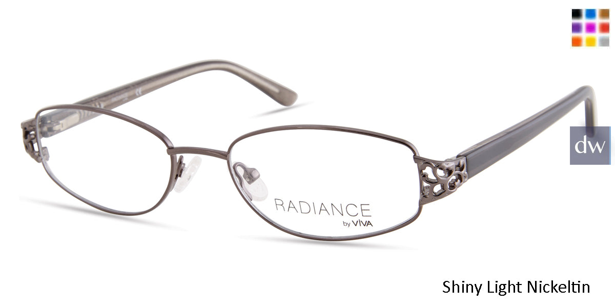 Shiny Light Nickeltin Viva VV8000 Eyeglasses