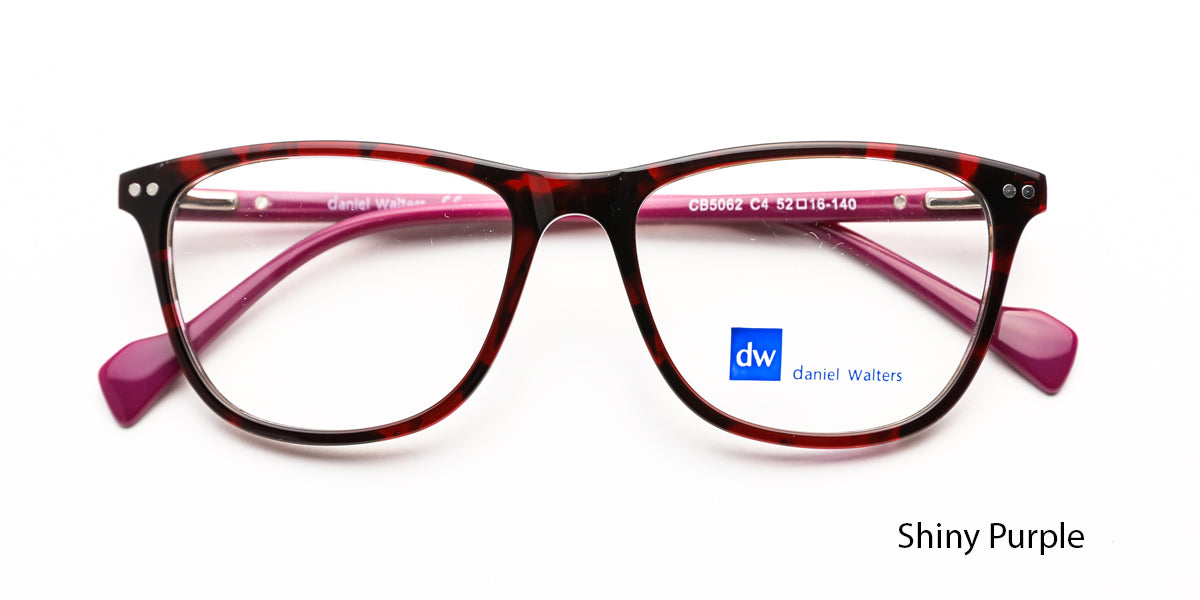 Shiny Purple Demi Daniel Walters CB5062 Eyeglasses.