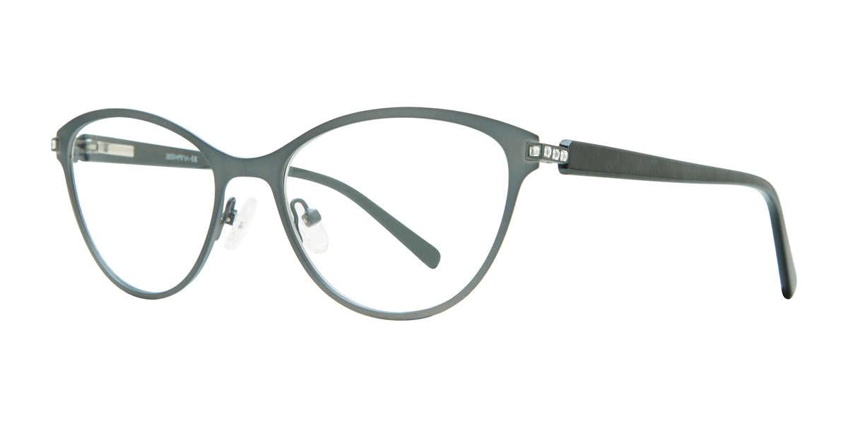 Grey Serafina Shirley Eyeglasses.