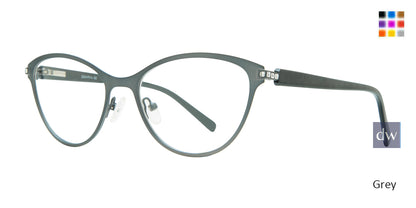 Grey Serafina Shirley Eyeglasses.