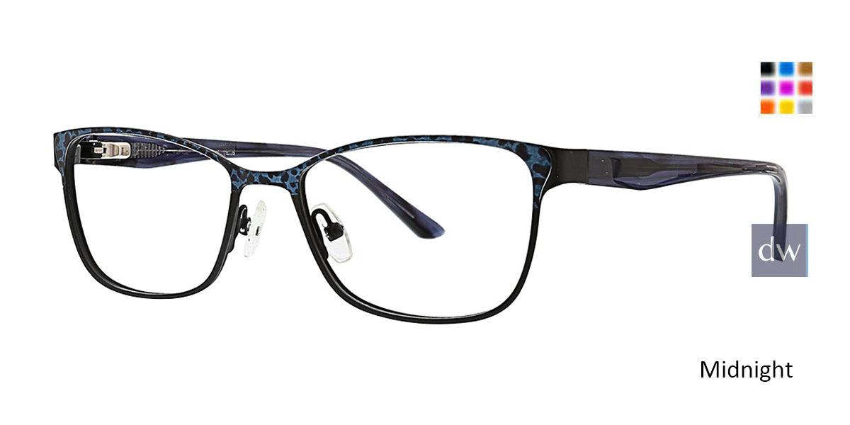 Midnight Xoxo Siena Eyeglasses.