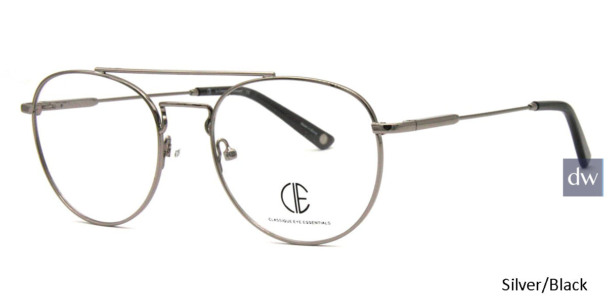 Silver/Black Cie Sec148 Eyeglasses