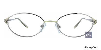 Silver/Gold CE-TRU 919 Eyeglasses
