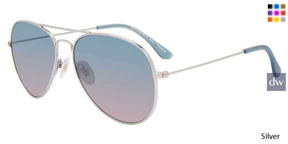 Silver Diff Cruz Sunglasses