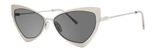 Vera Wang Point Sunglasses | Steel Cat-Eye