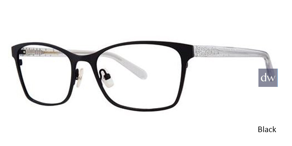 Black Vera Wang Skyler Eyeglasses.