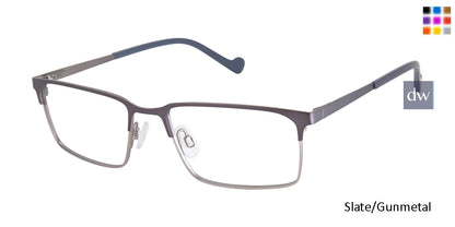 Slate/Gunmetal Mini 764006 Eyeglasses.