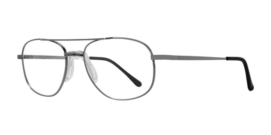 Gunmetal Affordable Designs Sol (55) Eyeglasses