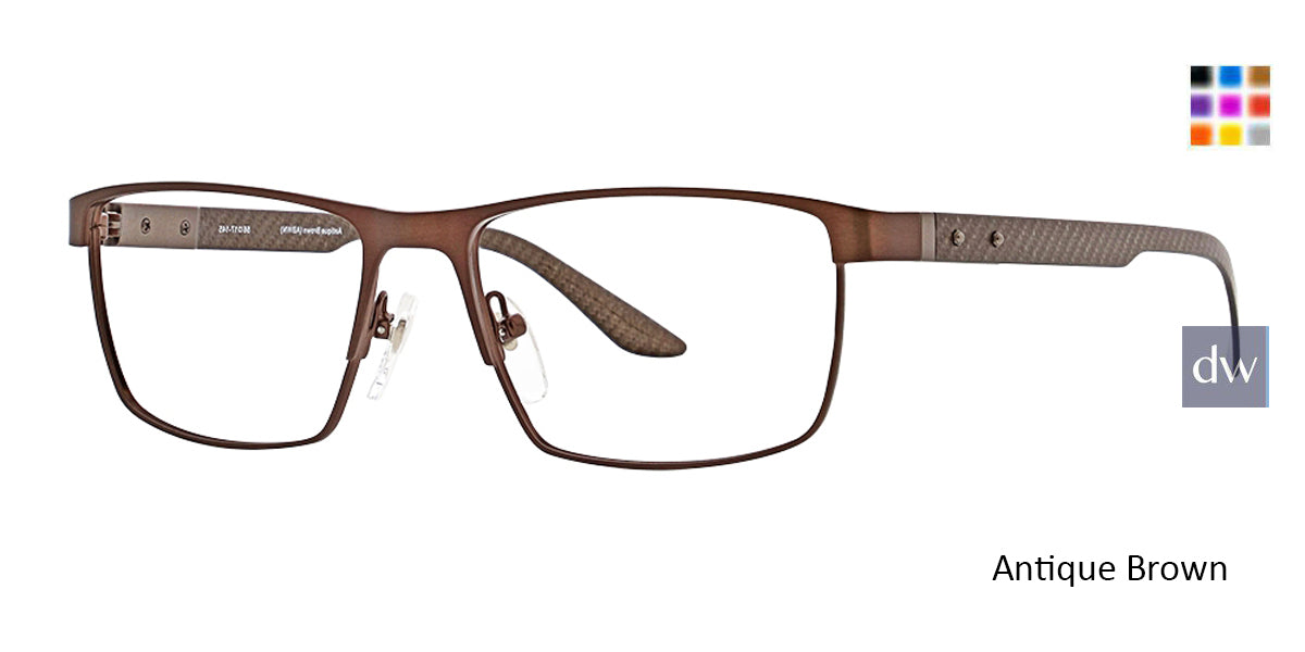 Antique Brown Ducks Unlimited Spear Eyeglasses