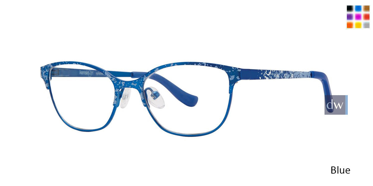 Blue Kensie Girls RX Splatter Eyeglasses