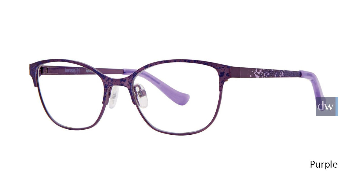 Purple Kensie Girls RX Splatter Eyeglasses
