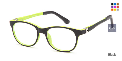 Black Capri Trendy T28 Eyeglasses