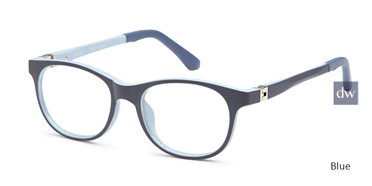 Blue Capri Trendy T28 Eyeglasses
