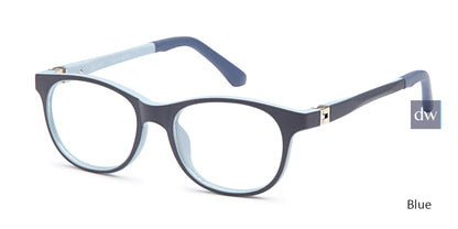Blue Capri Trendy T28 Eyeglasses