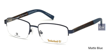 Matte Blue Timberland TB1588 Eyeglasses.