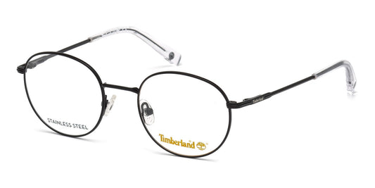 Matte Black Timberland TB1606 Eyeglasses - Teenager.