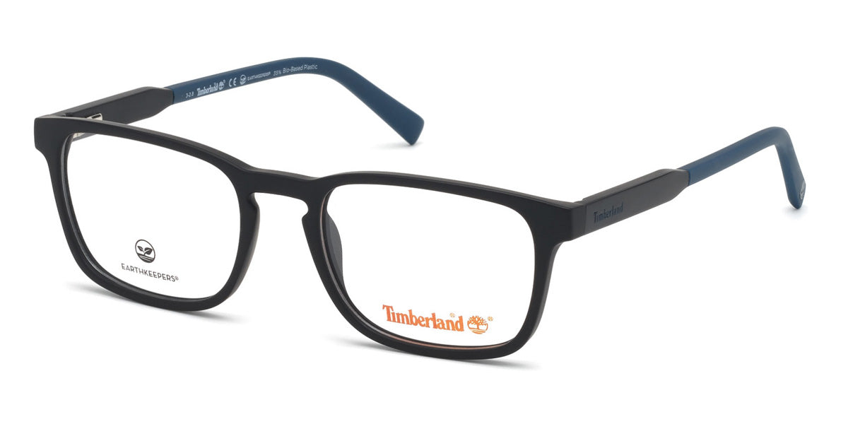 Matte Black Timberland TB1624 Eyeglasses.