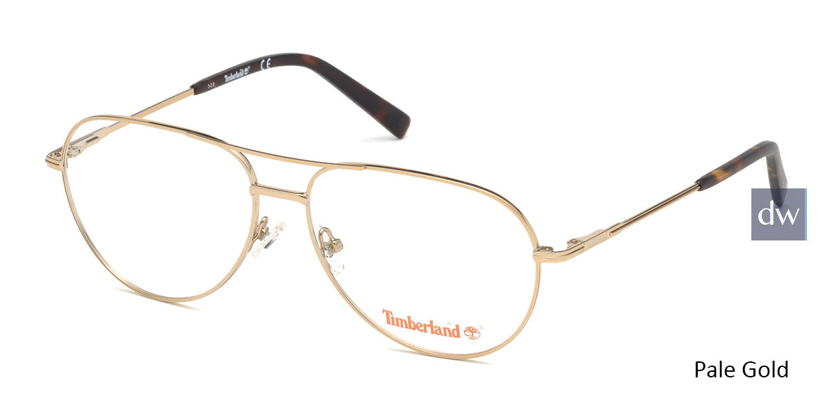 Pale Gold Timberland TB1630 Eyeglasses.