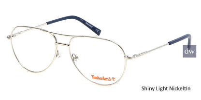 Shiny Light Nickeltin Timberland TB1630 Eyeglasses.