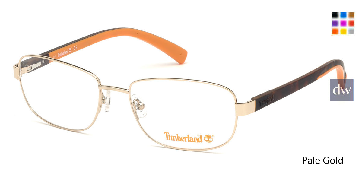 Pale Gold Timberland TB1637 Eyeglasses.