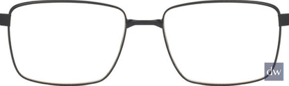 Matte Black Timberland TB1638 Eyeglasses.