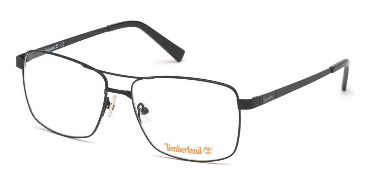 Matte Black Timberland TB1639 Eyeglasses.