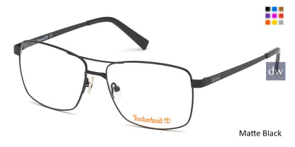 Matte Black Timberland TB1639 Eyeglasses.