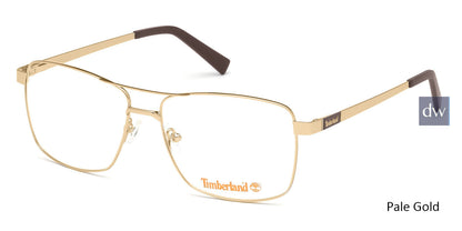 Pale Gold Timberland TB1639 Eyeglasses.
