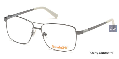Shiny Gunmetal Timberland TB1639 Eyeglasses.