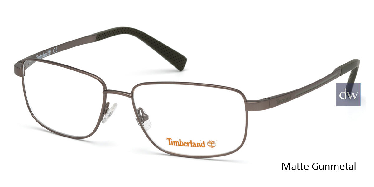Matte Gunmetal Timberland TB1648 Eyeglasses.