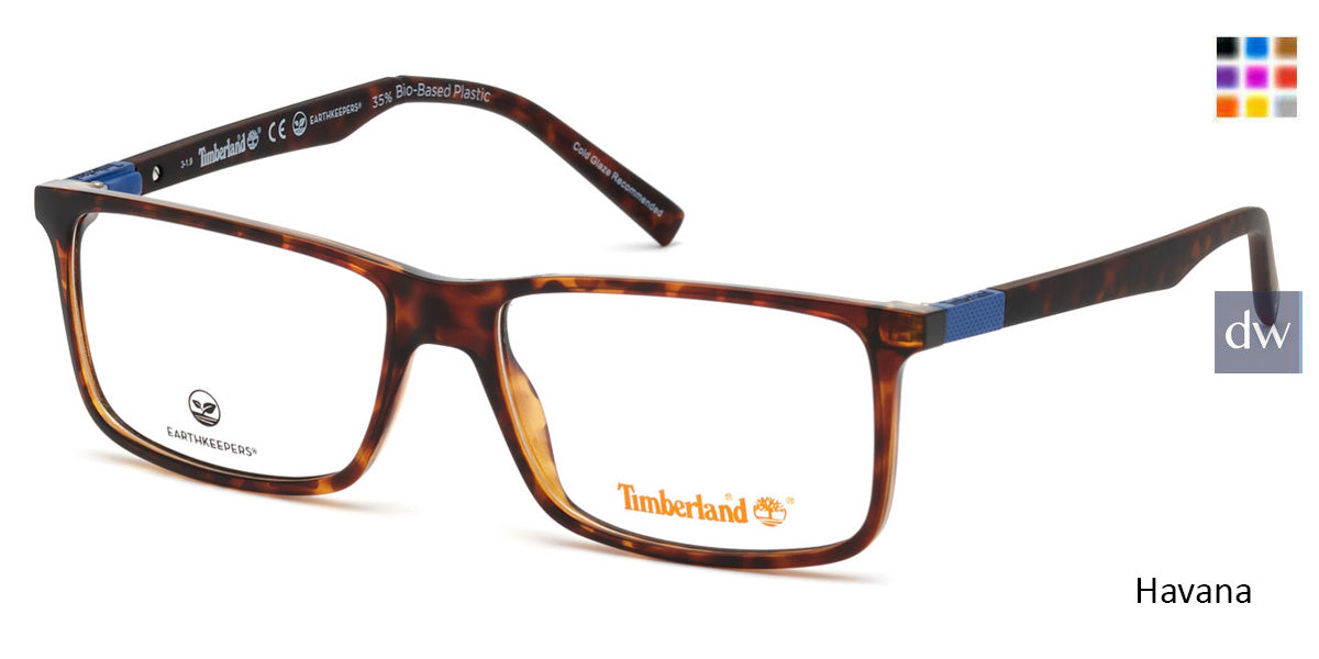 Havana Timberland TB1650 Eyeglasses.