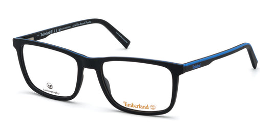 Matte Black Timberland TB1654 Eyeglasses
