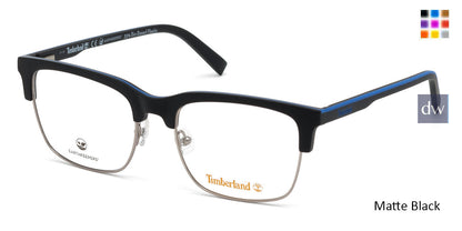 Matte Black Timberland TB1655 Eyeglasses.