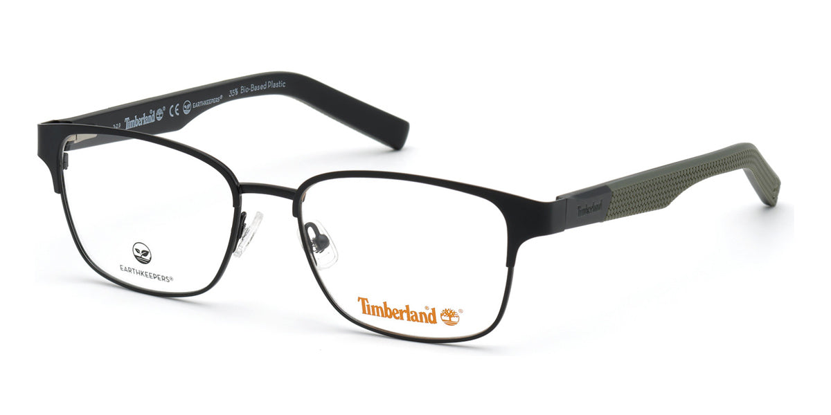 Matte Black Timberland TB1665 Eyeglasses
